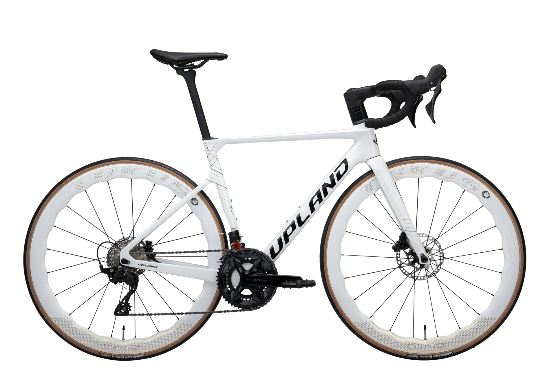 UPLAND Thor Carbon Road Bike Shimano 105 Gear – Bikework USA UPLAND Thor Carbon Road Bike Shimano 105 Gear – Bikework USA