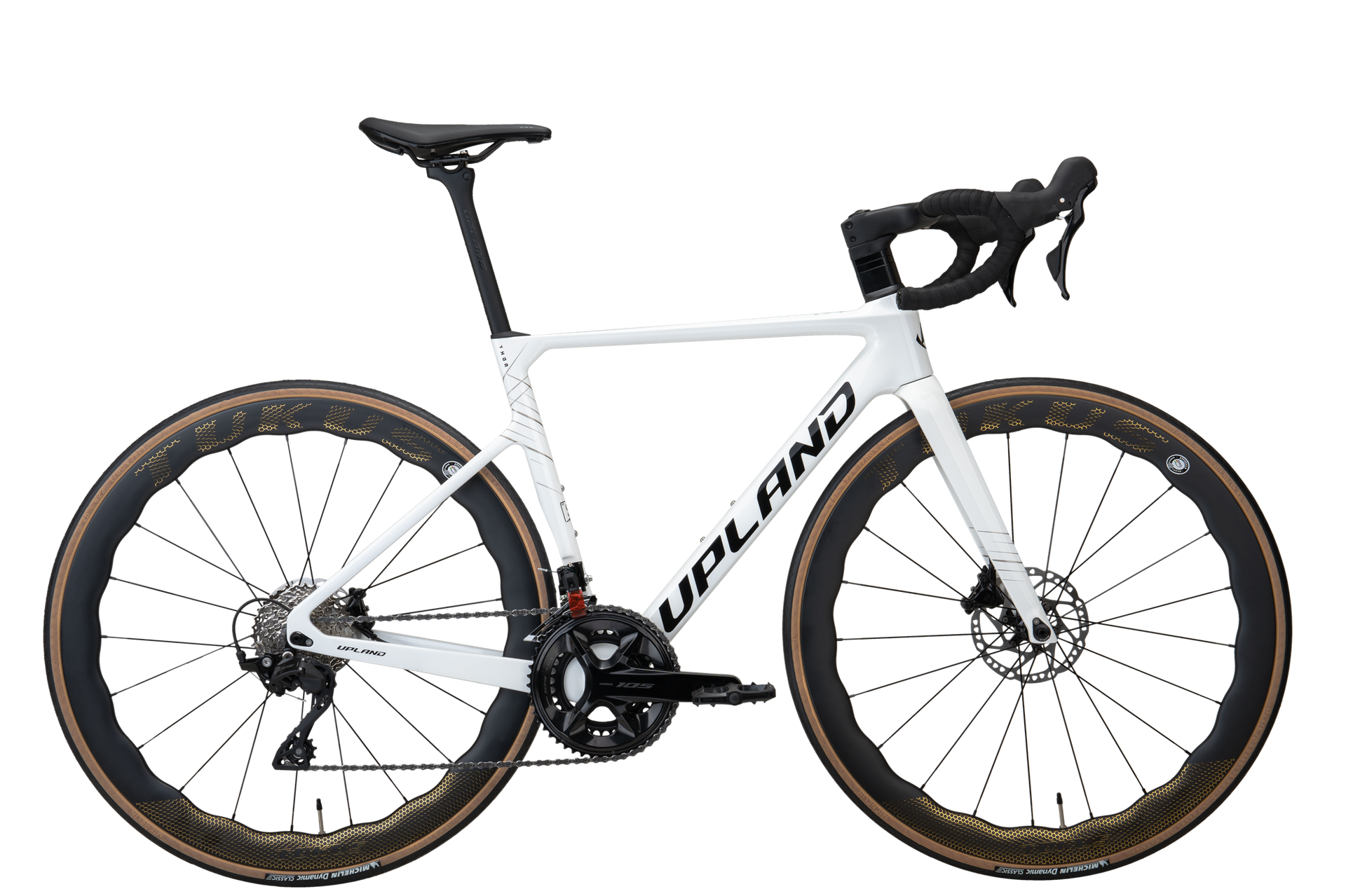 UPLAND Thor Carbon Road Bike Shimano 105 Gear – Bikework USA